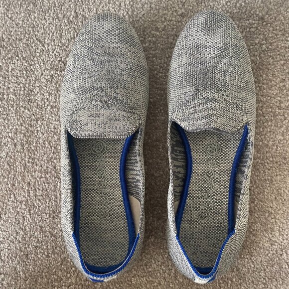Rothy's The Loafer slip on in heathered gray - Picture 4 of 12